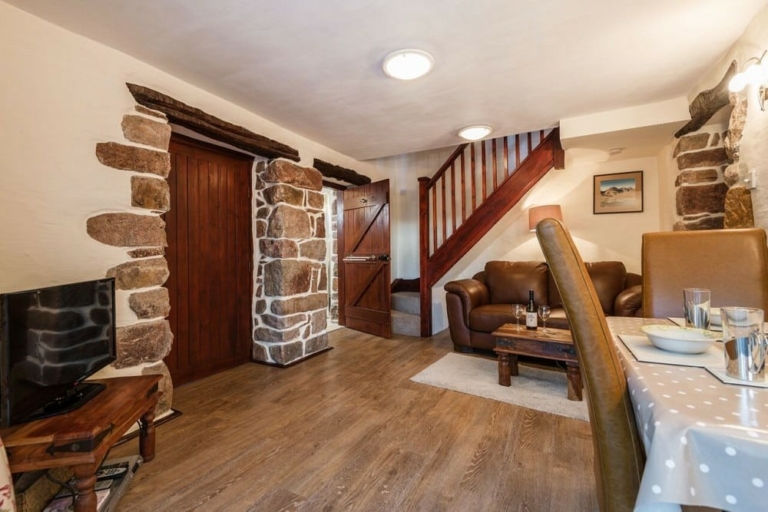 Wrynose open plan living and dining areas