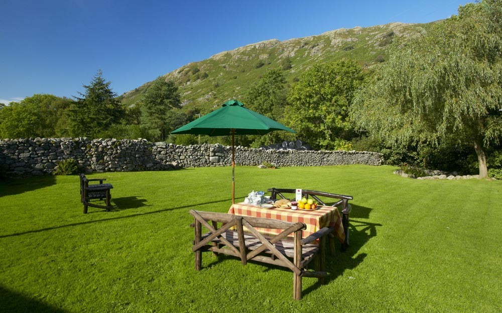 Hardknott - relax with a picnic in our gardens