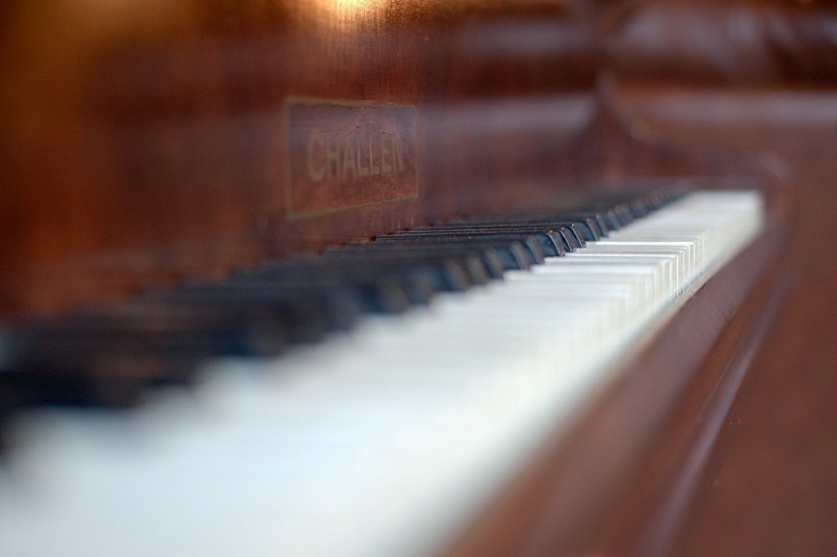 Wastwater Cottage baby grand piano