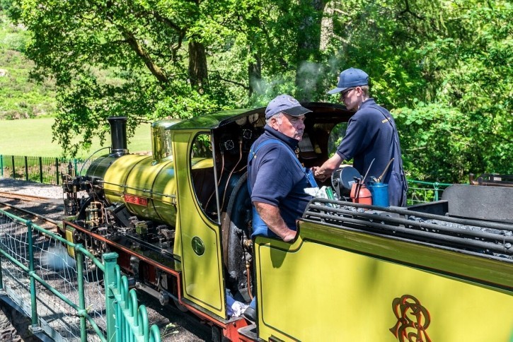Take a trip down the valley on the Eskdale & Ravenglass Narrow Gauge Steam Railway