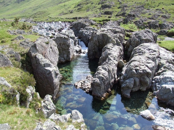 Rock Pools in the Upper Esk